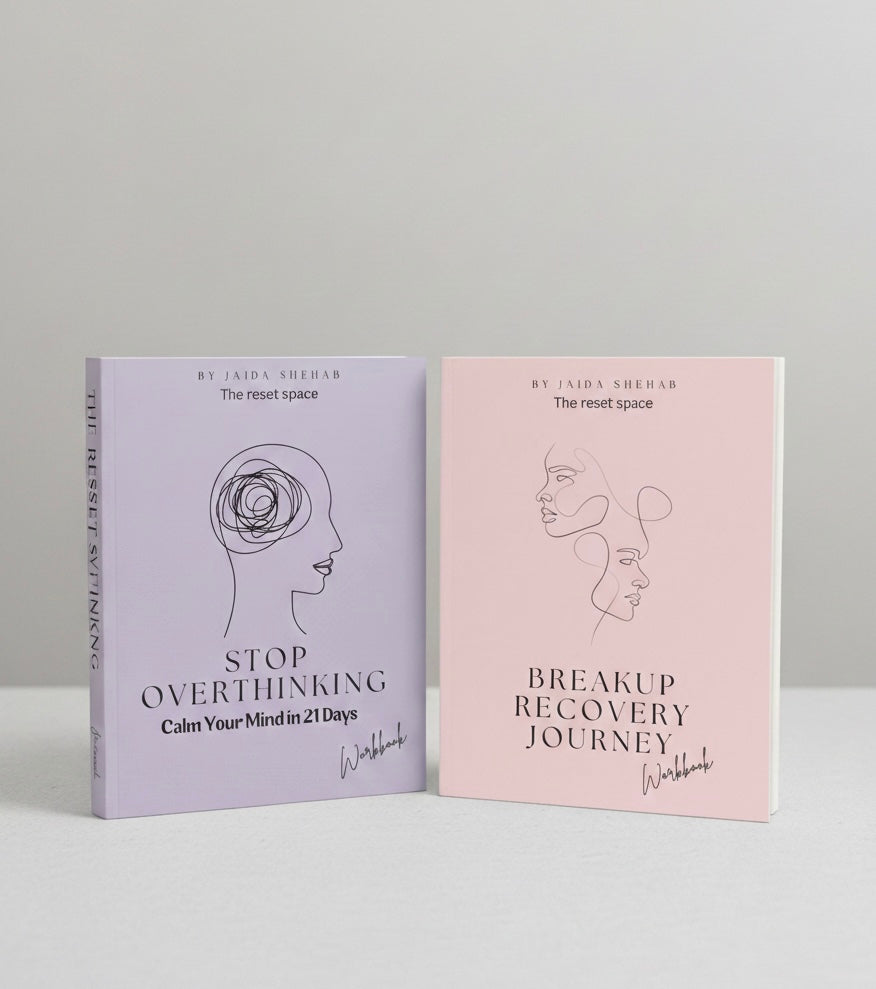 The Healing Reset Bundle
Stop Overthinking & Breakup Recovery Journey